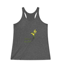 Ballerz Paradise Women's Tri-Blend Racerback Tank